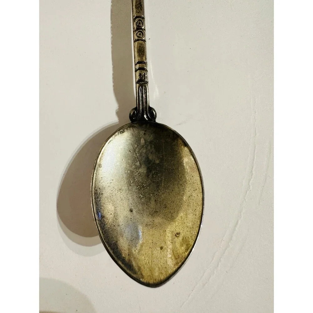 Vintage Souvenir Spoon Lot 5PC Silverplated Travel Canada Sydney Graceland